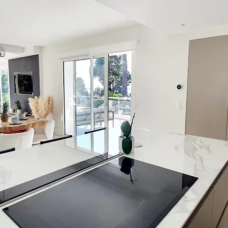 Vue A Classee 4 Etoiles-piscine Chauffee 앙티브